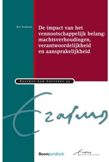 De impact van het vennootschappelijk belang: machtsverhoudingen, verantwoordelijkheid en aansprakelijkheid - Boek Kid Schwarz (9462904731)