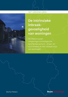 De intrinsieke inbraakgevoeligheid van woningen - eBook Marlijn Peeters (9462746400)