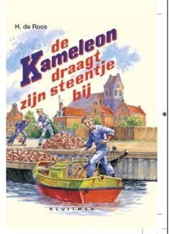 De Kameleon draagt zijn steentje bij - Boek Hotze de Roos (9020633597)