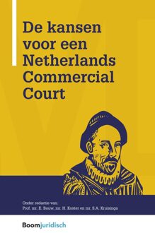 De kansen voor een Netherlands Commercial Court - eBook Eddy Bauw (9462748535)