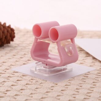 De Keuken Badkamer Opslag Wandmontage Mop Organizer Houder Borstel Bezem Hanger Opslag Rek Keuken Haak paars