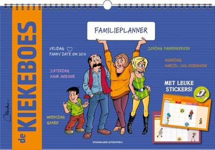 De Kiekeboes Familieplanner -  Merho (ISBN: 9789002278396)