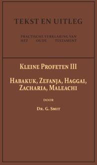 De Kleine Profeten Iii - Tekst En Uitleg Van Het Oude Testament - Dr. G. Smit