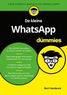 De kleine WhatsApp voor Dummies - eBook Bert Verdonck (904535523X)