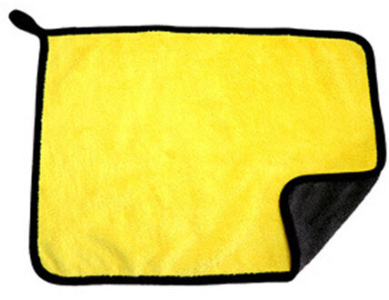 De Koninklijke Pluche Drogen Handdoek Premium Pluche Microfiber Handdoek Professionele Car Care Auto Cleaning Poetslappen Vaatdoek # Wn Goud