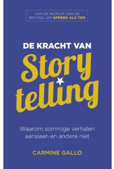 De kracht van storytelling - Boek Carmine Gallo (9047009169)