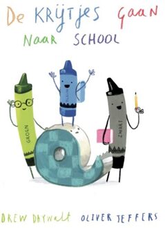 De Krijtjes Gaan Naar School - Oliver Jeffers