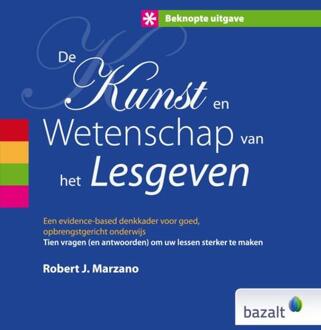 De kunst en wetenschap van het lesgeven - Boek Robert Marzano (9461181388)