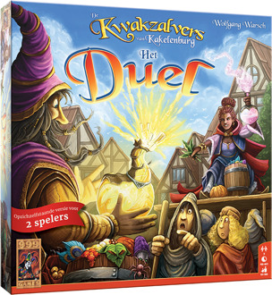 De kwakzalvers van kakelenburg: het duel - bordspel