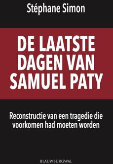 De laatste dagen van Samuel Paty -  Stéphane Simon (ISBN: 9789493340114)