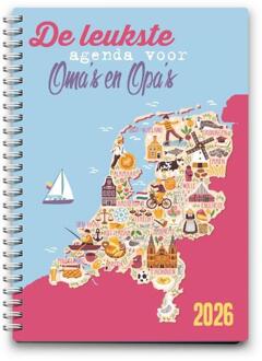 De leukste agenda voor oma's en opa's 2026 -   (ISBN: 9789492504241)