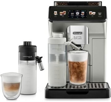 De'Longhi ECAM450.65S Eletta Explore Cold Brew Volautomaat Zilver