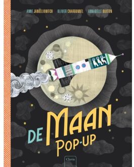 De maan (Pop-up) - Boek Anne Jankéliowitch (9044834274)