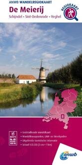 De Meierij 1:33.333 - Anwb Wandelregiokaart