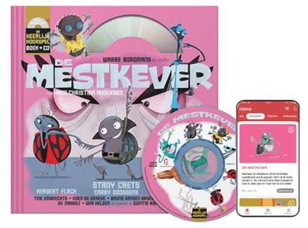 De Mestkever + CD - Boek H. Ch. Andersen (9079040002)