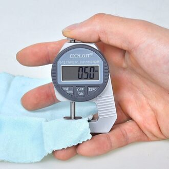 De Meting Van De Dikte Van Het Leer Doek Van De Digitale Display Dikte Meetinstrument 033002