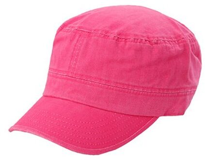 De Mode Dame Zomer Wassen Effen Kleur Platte Top Baseball Cap Mannen En Vrouwen Casual Zonnescherm zonnehoed rood
