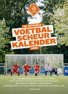De officiële voetbal scheurkalender 2026 -   (ISBN: 9789000400744)