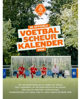 De Officiële Voetbal Scheurkalender 2026 - KNVB
