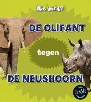 De olifant tegen de neushoorn - Wie wint?