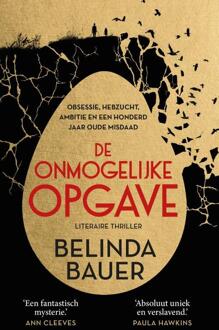 De onmogelijke opgave -  Belinda Bauer (ISBN: 9789400518438)