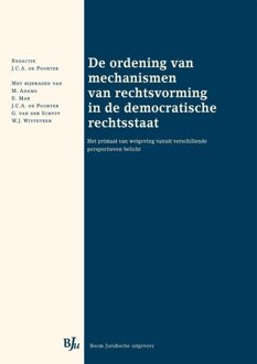 De ordening van mechanismen van rechtsvorming in de democratische rechtsstaat - eBook Boom uitgevers Den Haag (946274209X)