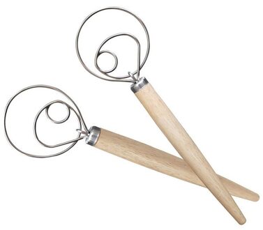 De Originele Deense Deeg Garde-13 "Rvs & Houten Handvat Bakken Te