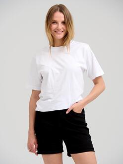 De Originele Performance Denim Korte Broek - Zwarte Denim - XS