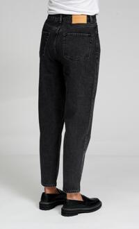 De Originele Performance Mom Jeans - Gewassen Zwarte Denim