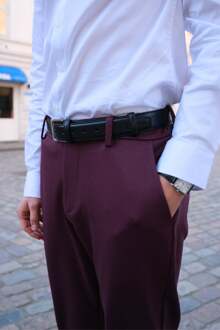 De originele prestatiebroek (normaal) - bordeaux Bourgogne - 34W/34L