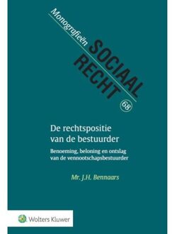 De rechtspositie van de bestuurder - Boek J.H. Bennaars (9013132057)