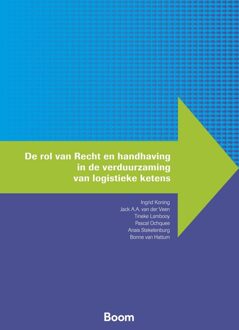 De rol van recht en handhaving in de verduurzaming van logistieke ketens - Ingrid Koning, Jack A.A. van der Veen, Tineke Lambooy, Pascal Ochquee, Anais Stekelenburg, Bonne van Hattum - ebook