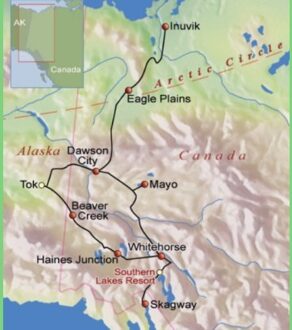 De ruige natuur van Yukon & Northwest Territories (16 dagen)