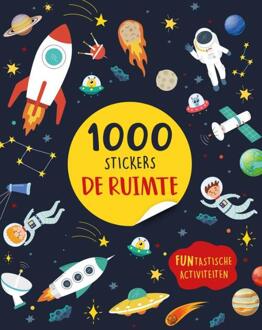 De ruimte - 1000 stickers -  Claire Sipi (ISBN: 9789036646697)