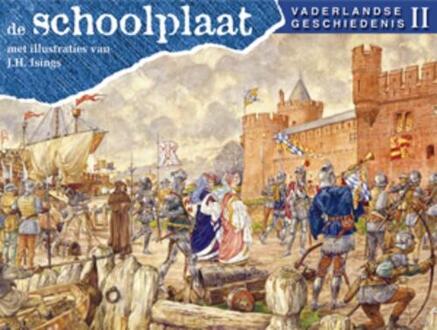 De Schoolplaat / Vaderlandse Geschiedenis deel 2 - Boek Libre B.V., Uitgeverij (9075531699)