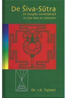 De shiva sutra + leeslint, uitvouwblad, index en verklarende woordenlijst - Boek I.K. Taimni (9061750946)