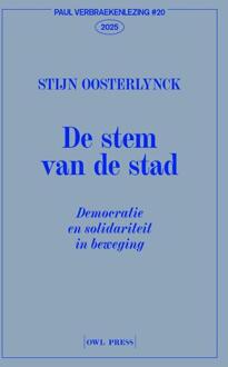 De stem van de stad -  Stijn Oosterlynck (ISBN: 9789493429406)
