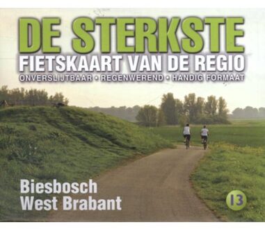 De sterkste fietskaart van de regio / Biesbosch en West Brabant - Boek Buijten en Schipperheijn B.V., Drukkerij (9058817164)
