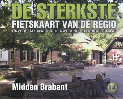 De sterkste fietskaart van de regio / Midden Brabant - Boek John Eberhardt (9058817172)