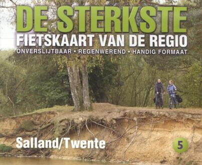 De sterkste fietskaart van de regio / Salland en Twente - Boek Buijten en Schipperheijn B.V., Drukkerij (9058817113)