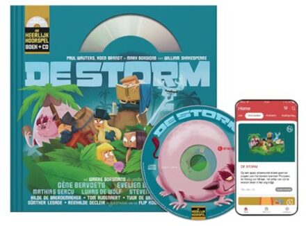 De Storm + CD - Boek William Shakespeare (9079040355)