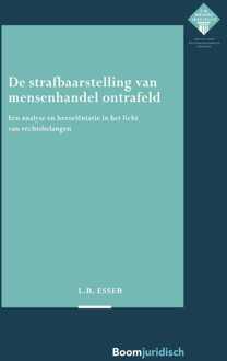 De strafbaarstelling van mensenhandel ontrafeld - L.B. Esser - ebook