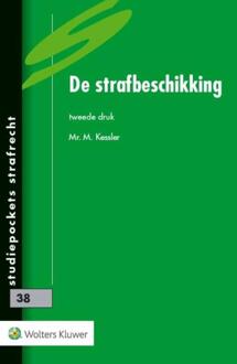 De strafbeschikking - Boek Wolters Kluwer Nederland B.V. (9013129293)