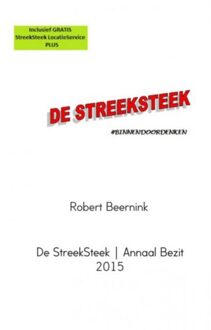 De StreekSteek annaal bezit 2015 - Boek Robert Beernink (9402143432)