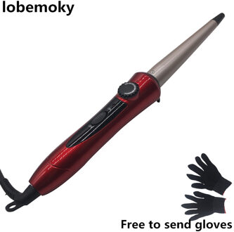 De Taps Toelopende Buis Krultang Keramische Geneigd Peer Grote Rol Haarkrulspelden