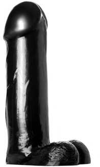 De Titan Dildo - XXL - 14,5 inch - Zwart - De Titan Dildo - XXL - 14,5 inch - Zwart