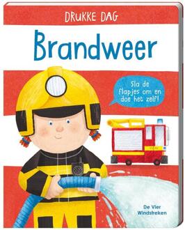 De Vier Windstreken Drukke dag. Brandweer