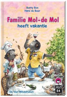 De Vier Windstreken Familie Mol-de Mol heeft vakantie - Boek Burny Bos (9051165099)