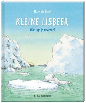 De Vier Windstreken Kleine ijsbeer, waar ga je naar toe? - Boek Hans de Beer (9055790982)