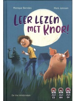De Vier Windstreken Leer Lezen Met Knor! - Hoera, Ik Kan Lezen! - Monique Berndes